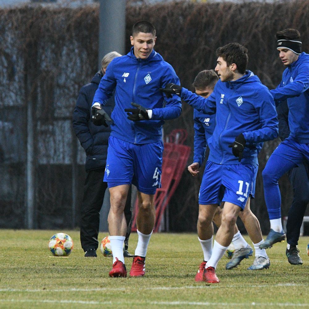 Dynamo training session before the match against Dnipro-1 (VIDEO)