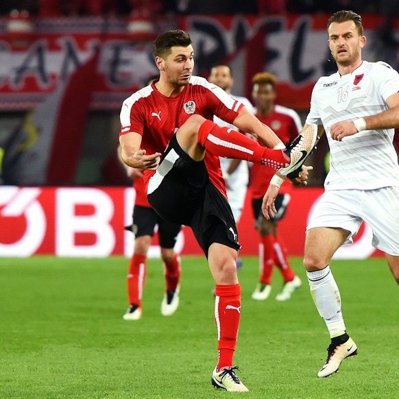 Austria with Dragovic defeat Albania