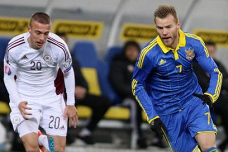 Ukraine with five Kyivans don’t defeat Latvia