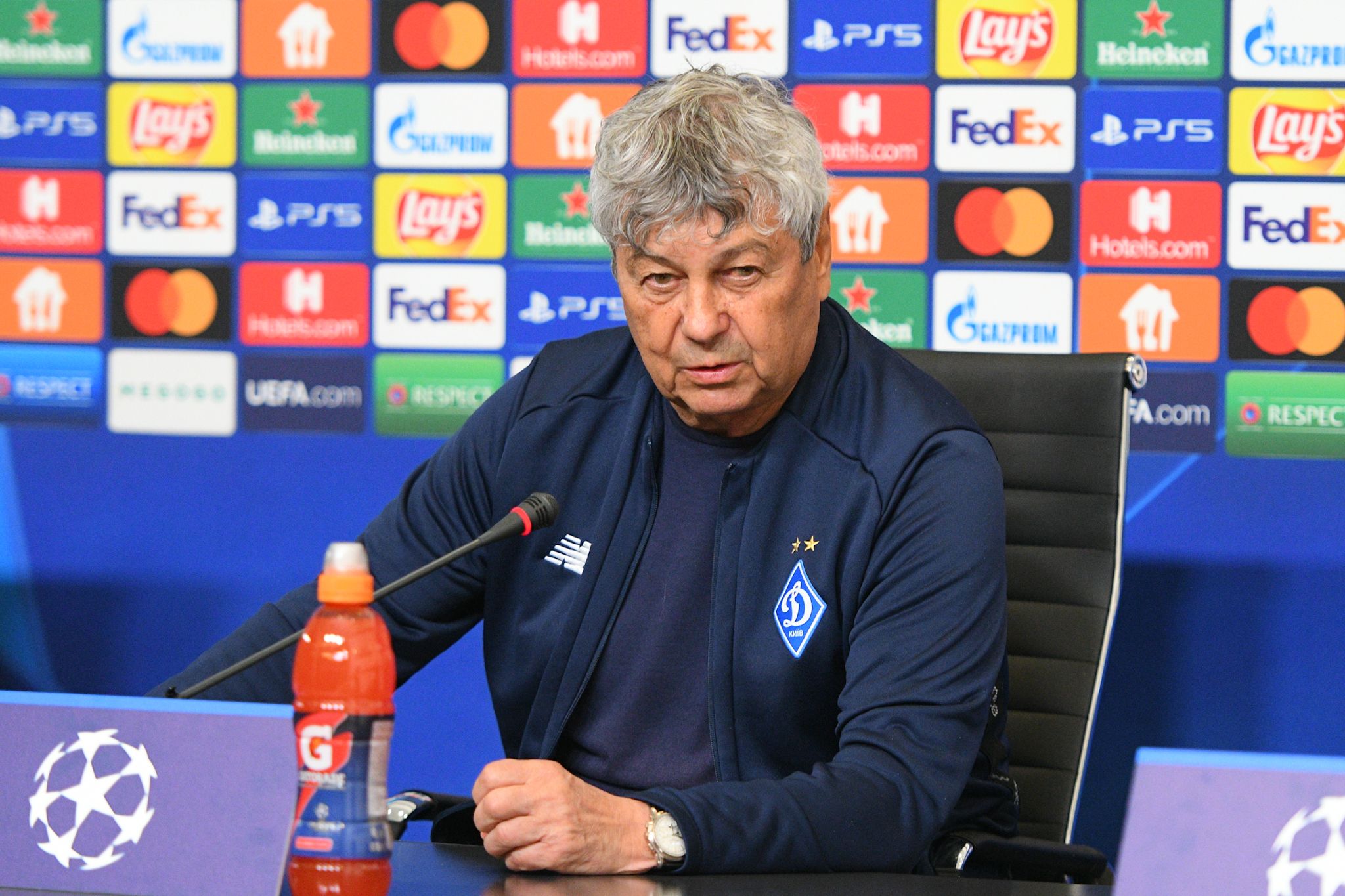 Press conference of Mircea Lucescu before the game against Bayern