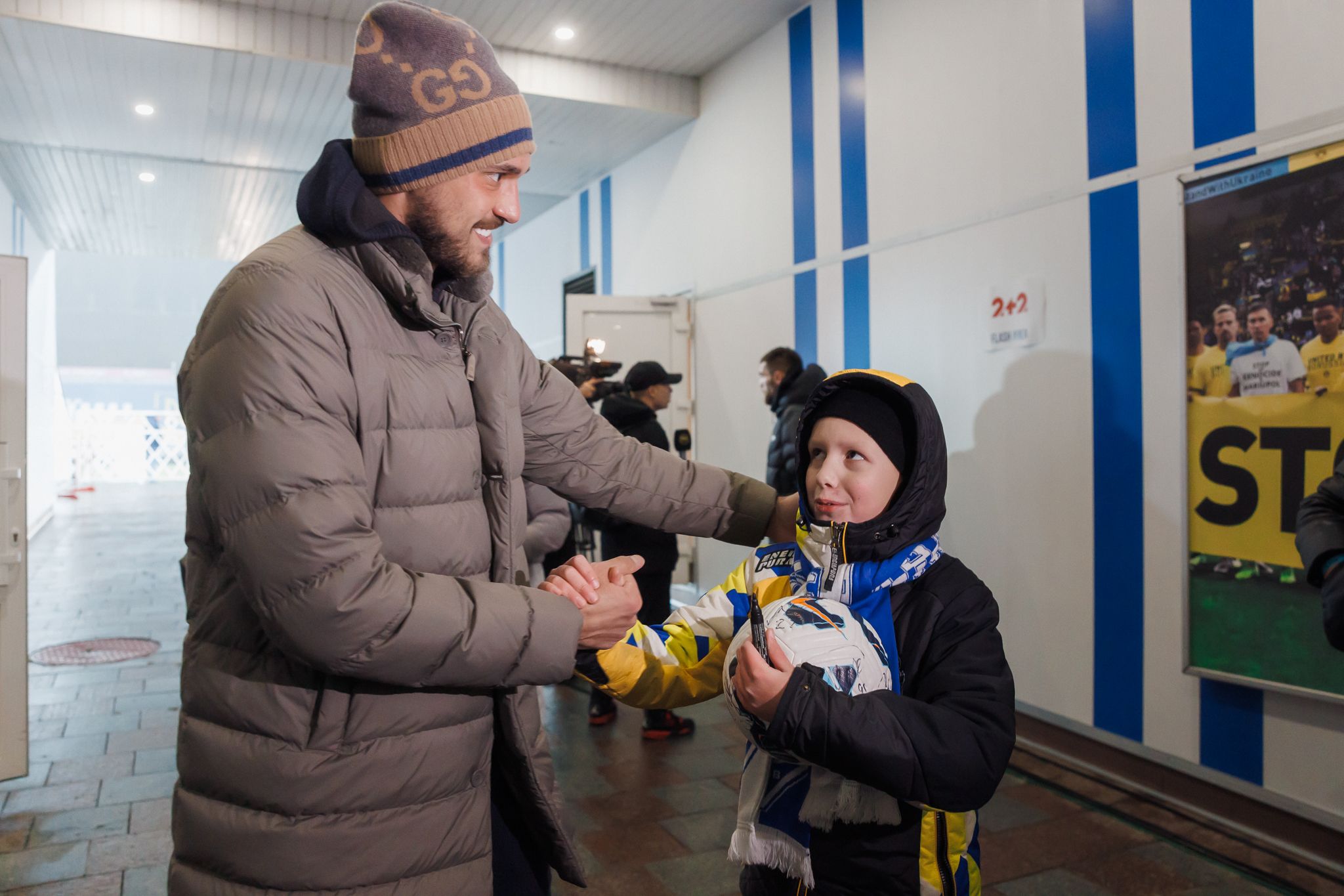 Омріяна зустріч із кумирами та подарунок на Миколая для сина полеглого захисника Івана Шульги