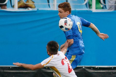 Ukraine U-21 with four Kyivans lose against Macedonia