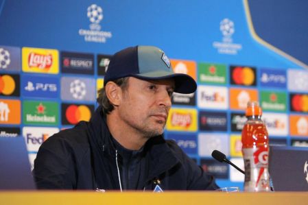 CL. RB Salzburg – Dynamo: pre-match press conference of Oleksandr Shovkovskyi