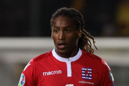 Gerson Rodrigues features for Luxembourg against Qatar