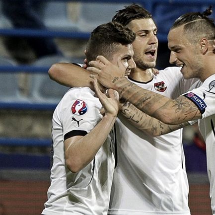 Austria with Aleksandar Dragovic defeat Montenegro