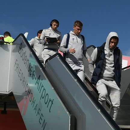 Dynamo arrive in St. Gallen