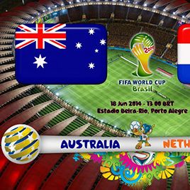 2014 World Cup. Australia – Netherlands. Preview