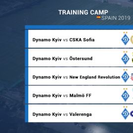 Dynamo friendlies at the second training camp