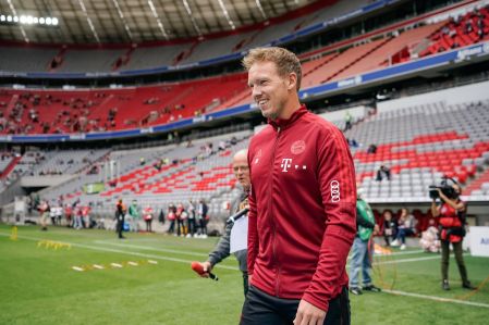 Presenting Bayern head coach. Julian Nagelsmann