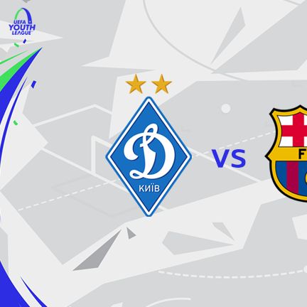 Dynamo U19 to face Barcelona in UEFA Youth League