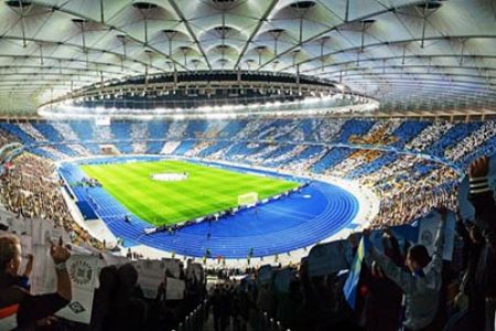 Dynamo home arena NSC Olimpiyskyi is the best in Ukraine!