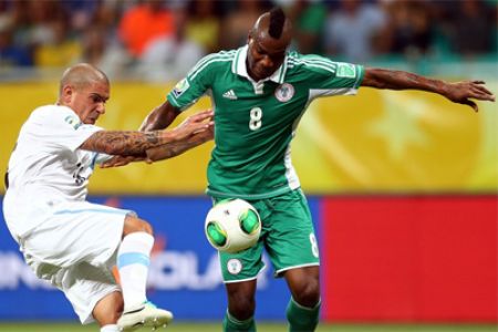 Nigeria lose against Uruguay despite Ideye’s assist