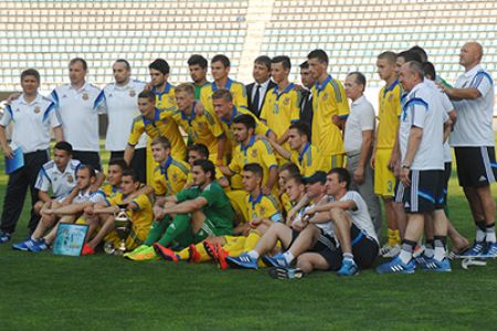 Двоє динамівців у складі України (U-21) поступаються у фіналі Mеморіалу Лобановського Словенії