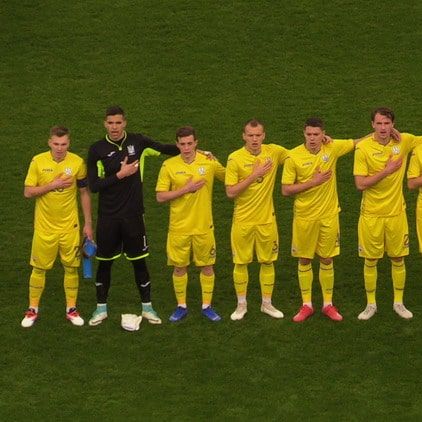 TSYTAISHVILI scores for Ukraine U-19 against Serbia in elite round