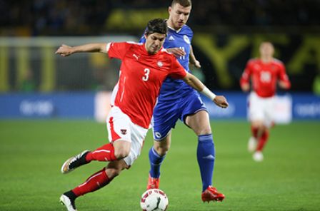 Austria with Dragovic draw against Bosnia