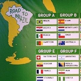 Dynamo delegates’ 2014 World Cup schedule (group stage)