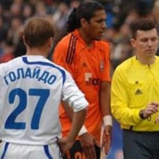 Dynamo vs. Metalurh Z. Ref appointments 