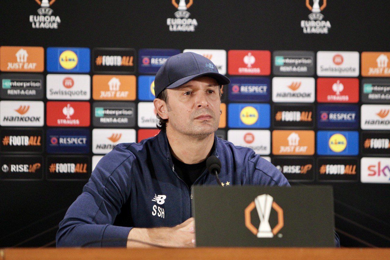 Roma – Dynamo: pre-match press conference of Oleksandr Shovkovskyi