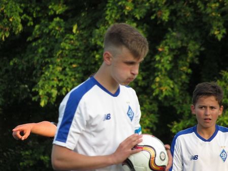 Капітан “Динамо” U14 Назар БАЛАБА - про матчі з “Наполі” та “Ювентусом”