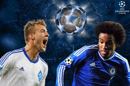 Andriy YARMOLENKO vs WILLIAN