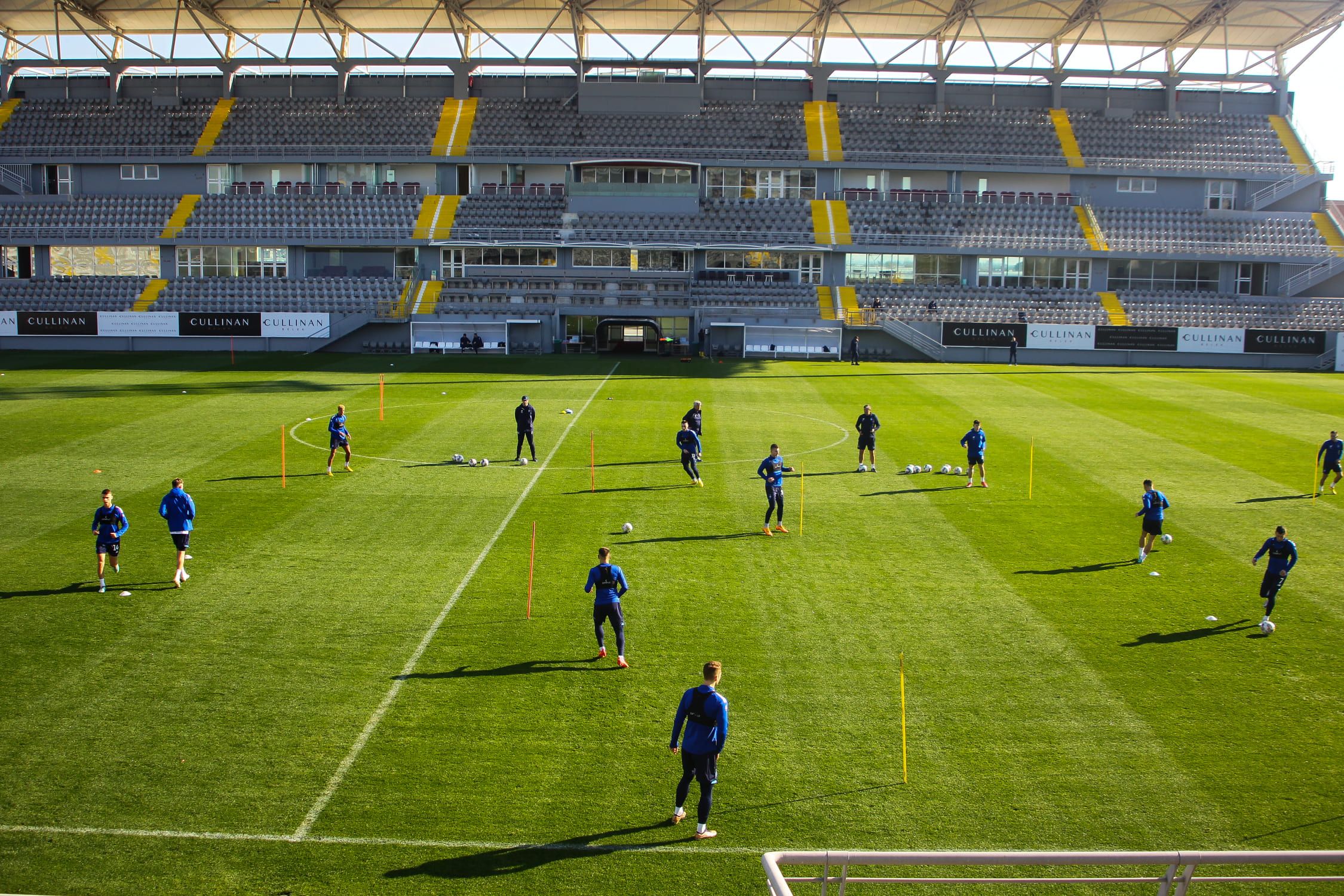 The White-Blues start training camp second stage