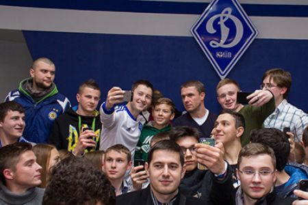 Meeting of Serhiy REBROV with fans (VIDEO)