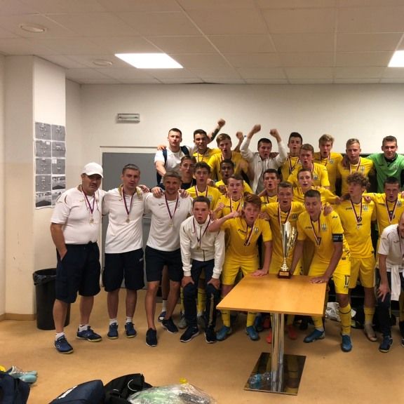 Динамівці у складі збірної України U18 стали переможцями турніру Вацлава Єжека