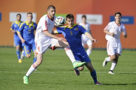 Ukraine U-19 with two Kyivans draw against Georgia