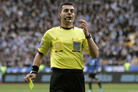 Yaroslav Kuzyk to be Metalurh Zaporizhya vs Dynamo Kyiv match referee