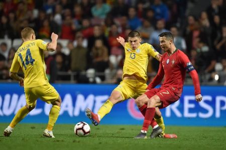 Ukraine with three Dynamo players draw against champions of Europe