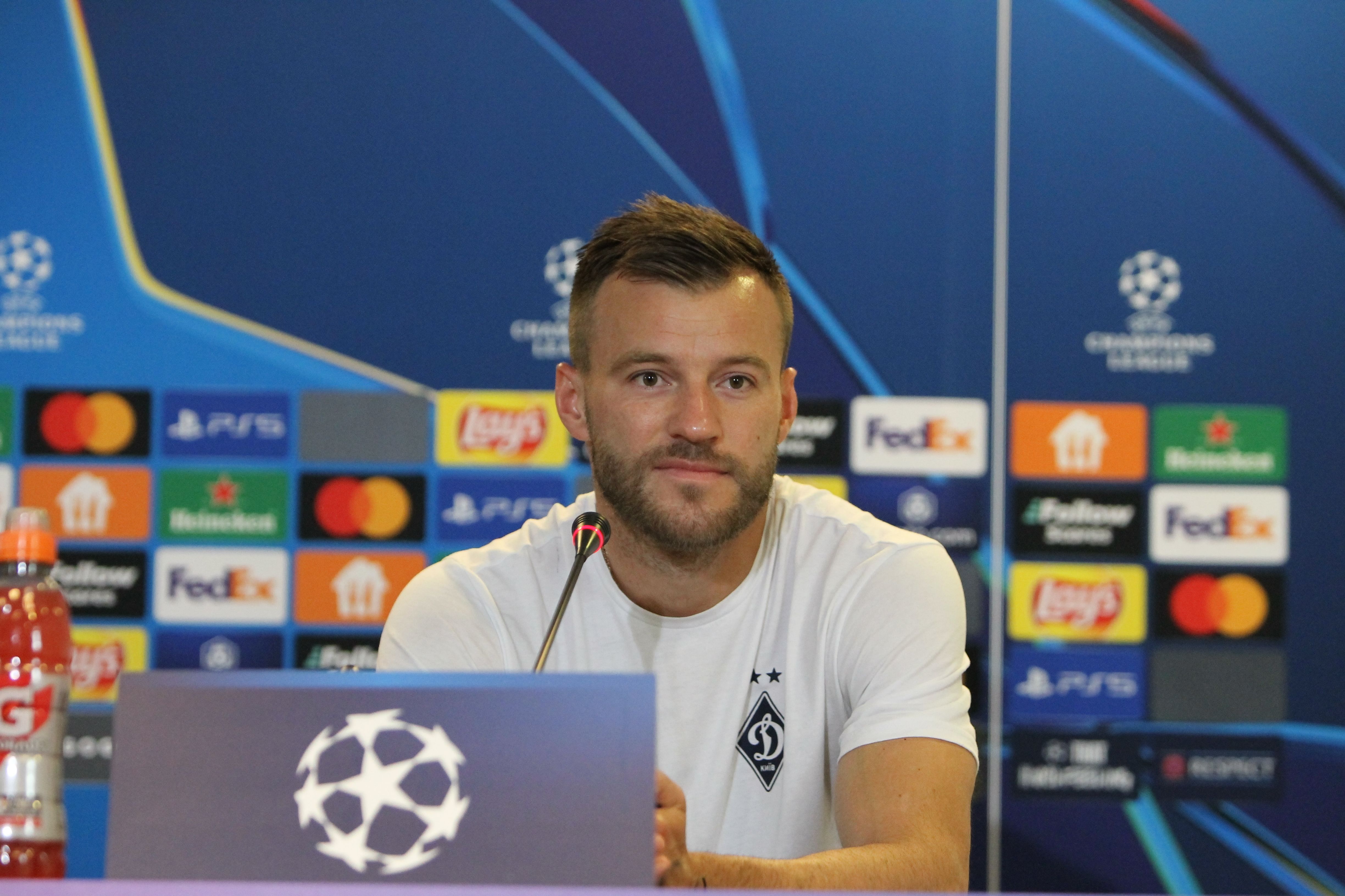 Andrii Yarmolenko: “We really want to reach the Champions League group stage”