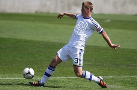 Mykyta Burda scores Ukraine first goal at 2014 European Under-19 Championship