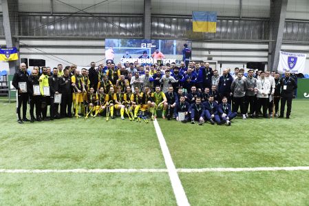 На базі «Динамо» відбувся Зимовий Кубок з ампфутболу