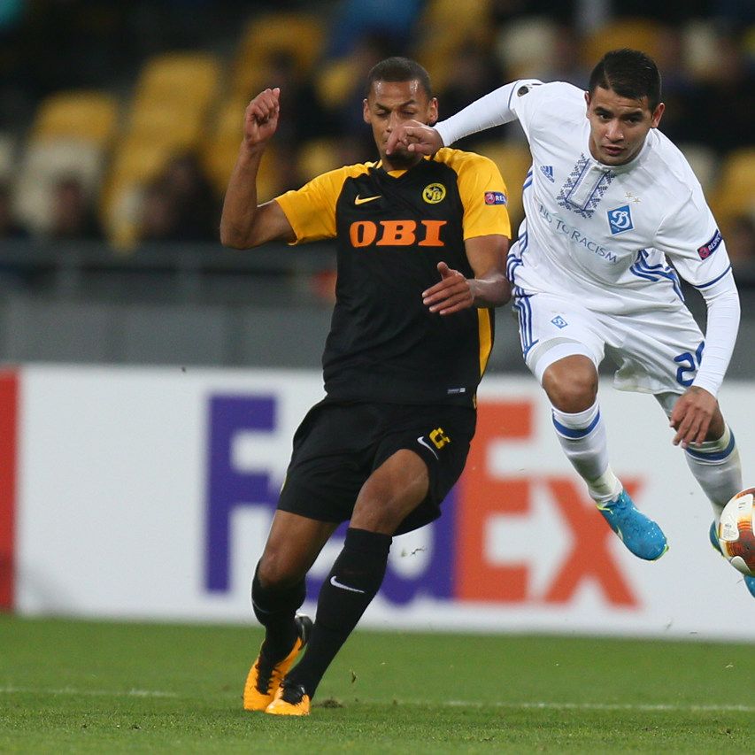 Europa League. Matchday 3. Dynamo – Young Boys – 2:2