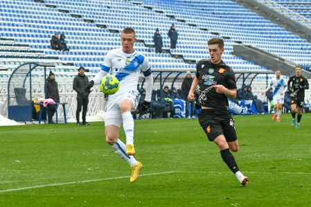 Viktor Tsygankov - the best player of Inhulets - Dynamo game