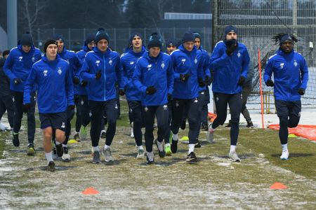 «Динамо» продовжує підготовку до весняної частини сезону в Києві