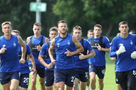 Dynamo training camp: intense exercise load