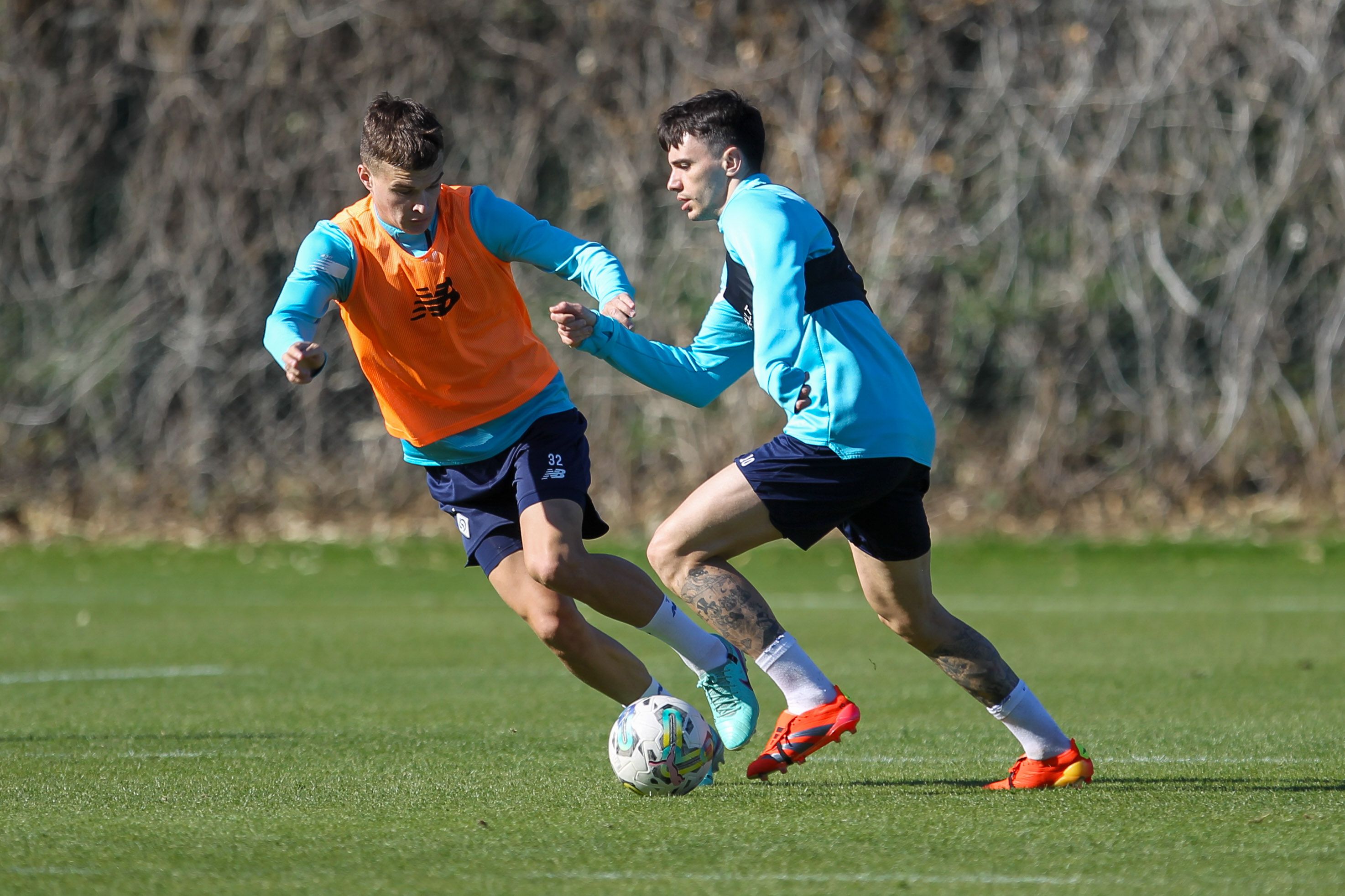 Training camp: focus on tactics before the game against Levski