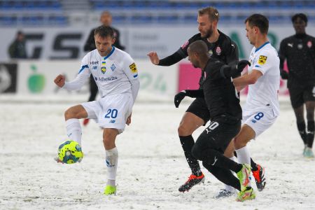 150 appearances of Olexandr Karavayev for Dynamo