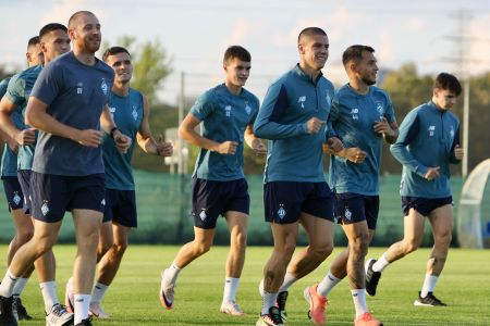 Dynamo getting ready for Karpaty