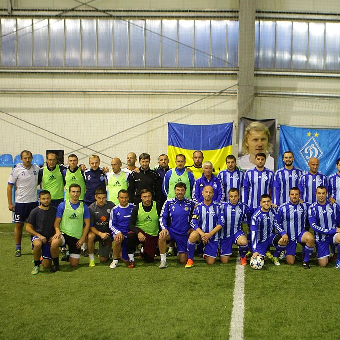 Friends and fans pay tribute to Andriy Husin with football match