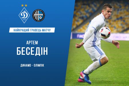 Artem Besedin – MVP of the match against Olimpik