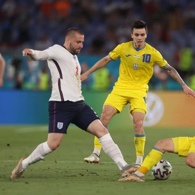 Seven Dynamo players feature for Ukraine against England in Euro-2020 quarterfinal