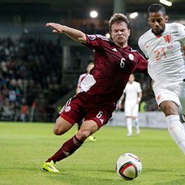 Netherland with Lens defeat Latvia with Yahodynskis