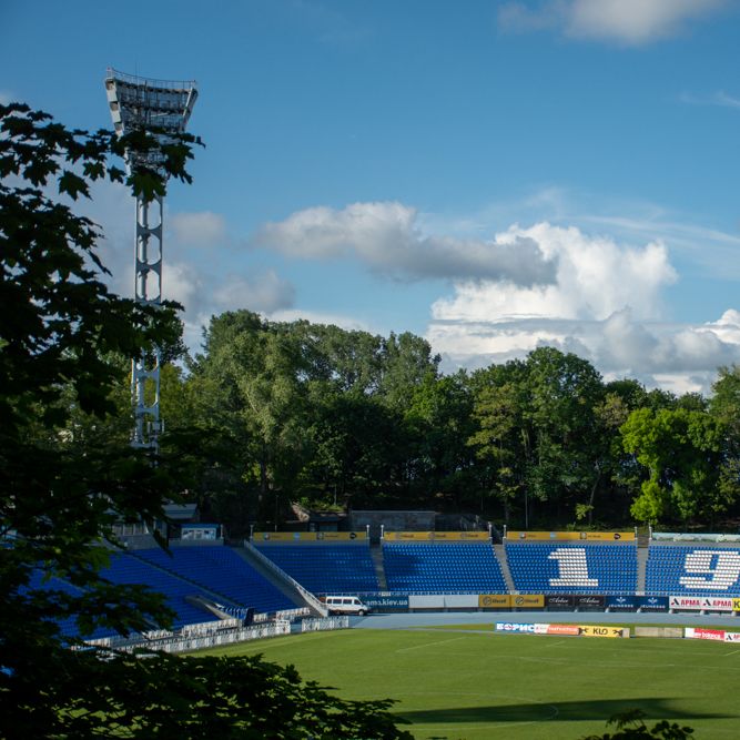 Dynamo to face Olimpik at Valeriy Lobanovskyi Stadium