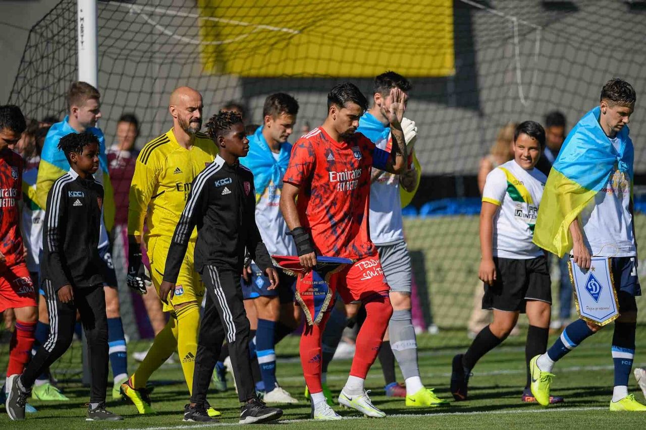 Match For Peace. «Ліон» - «Динамо» - 1:3. Звіт про перший матч