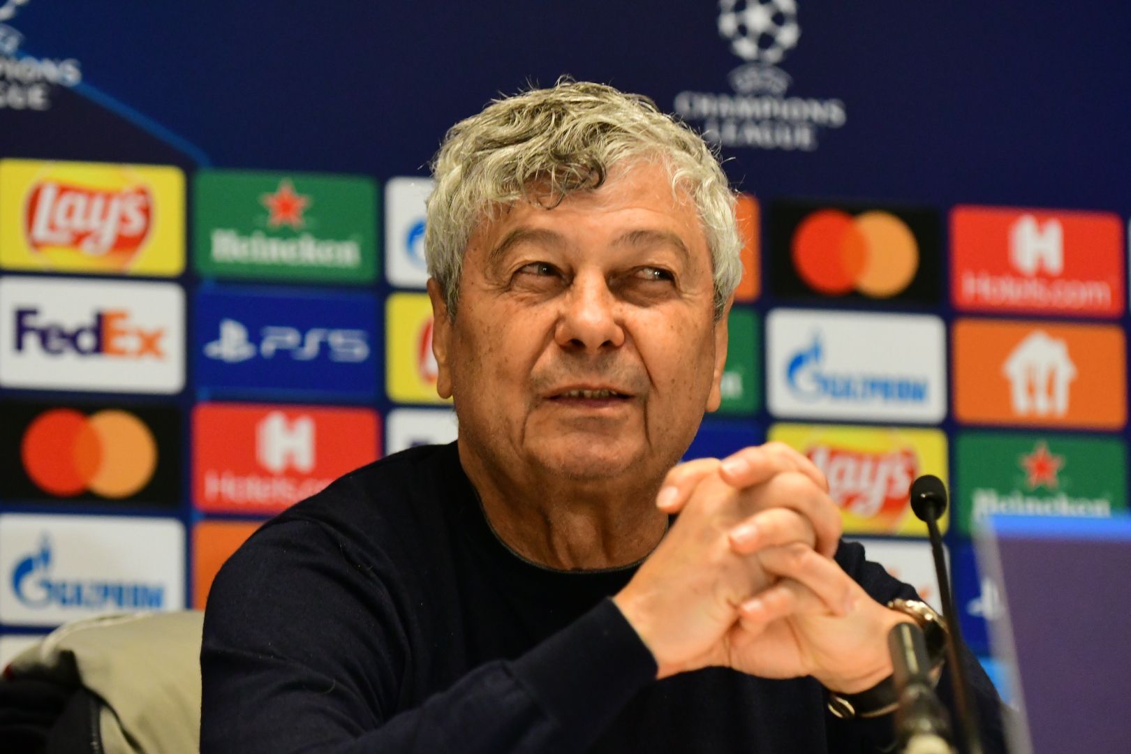 Press conference of Mircea Lucescu after the match against Barcelona