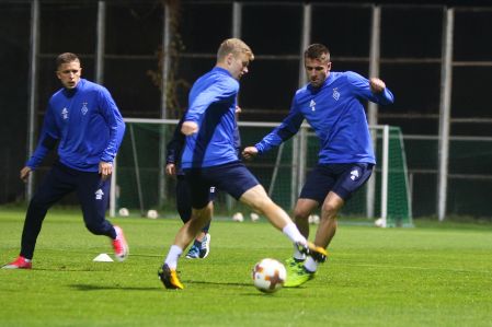 Dynamo training session before the game against Young Boys: photos, video