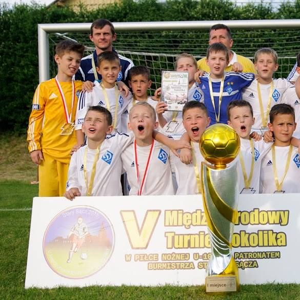 Dynamo U-10 win Sokolik 2015 international tournament!