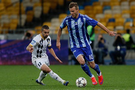 Dynamo best player of the match against Metalurh (D)